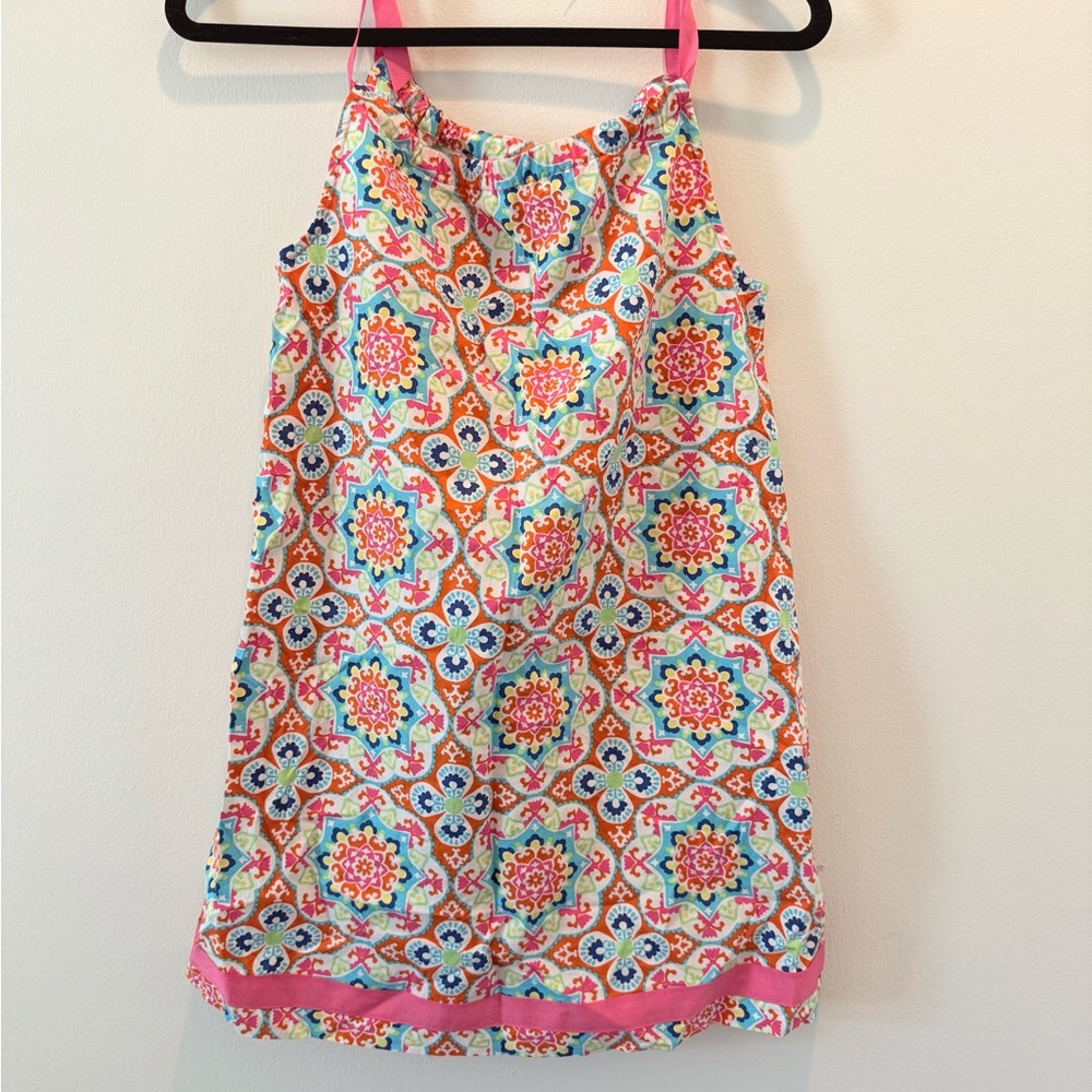 Hanna Andersson Colorful Patterned Kids Dress